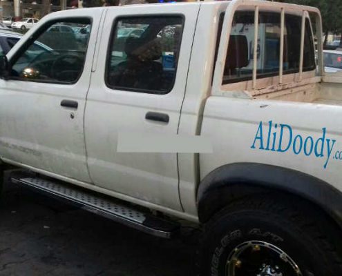 رکاب بغل استیل نیسان پیكاپ