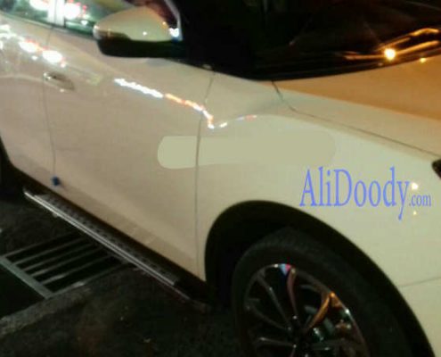 رکاب بغل لبه استیل سانگ یانگ تیوولی