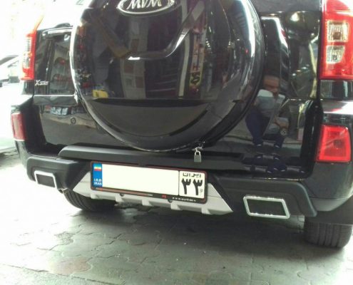 گارد و رکاب ام وی ام X33S , گارد عقب ام وی ام X33S