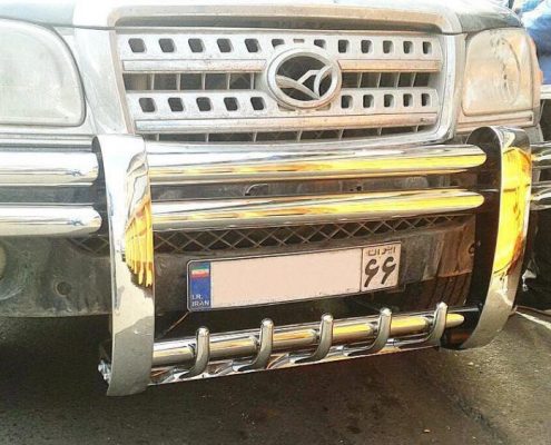 گارد جلو دولول استیل کاپرا