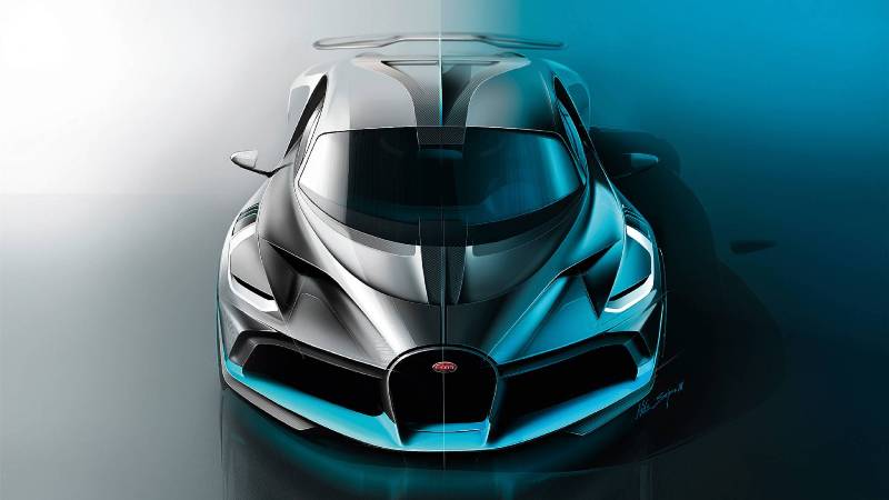 کلیپ ماشین جدید بوگاتی Bugatti Divo