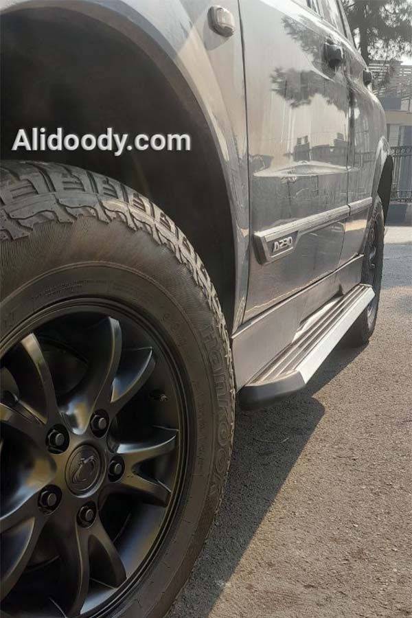 گارد و رکاب کوراندو, رکاب بغل کوراندو