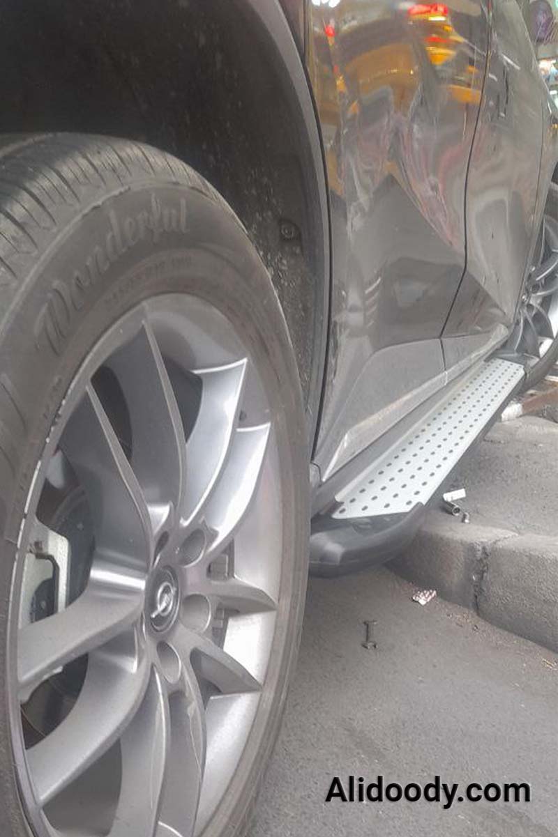 گارد و رکاب هایما 7X, رکاب بغل هایما 7X