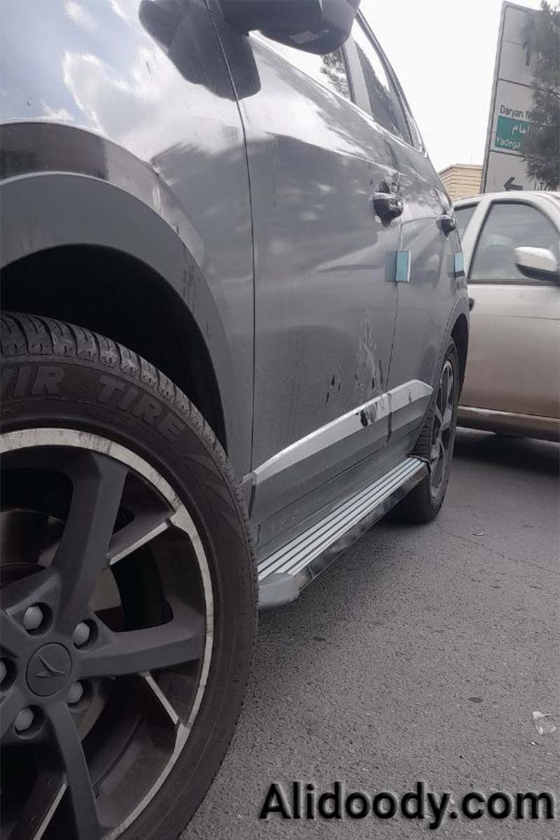 گارد و رکاب کی‌ام‌سی ایکس 5, گارد و رکاب KMC X5, رکاب فابریک KMC X5