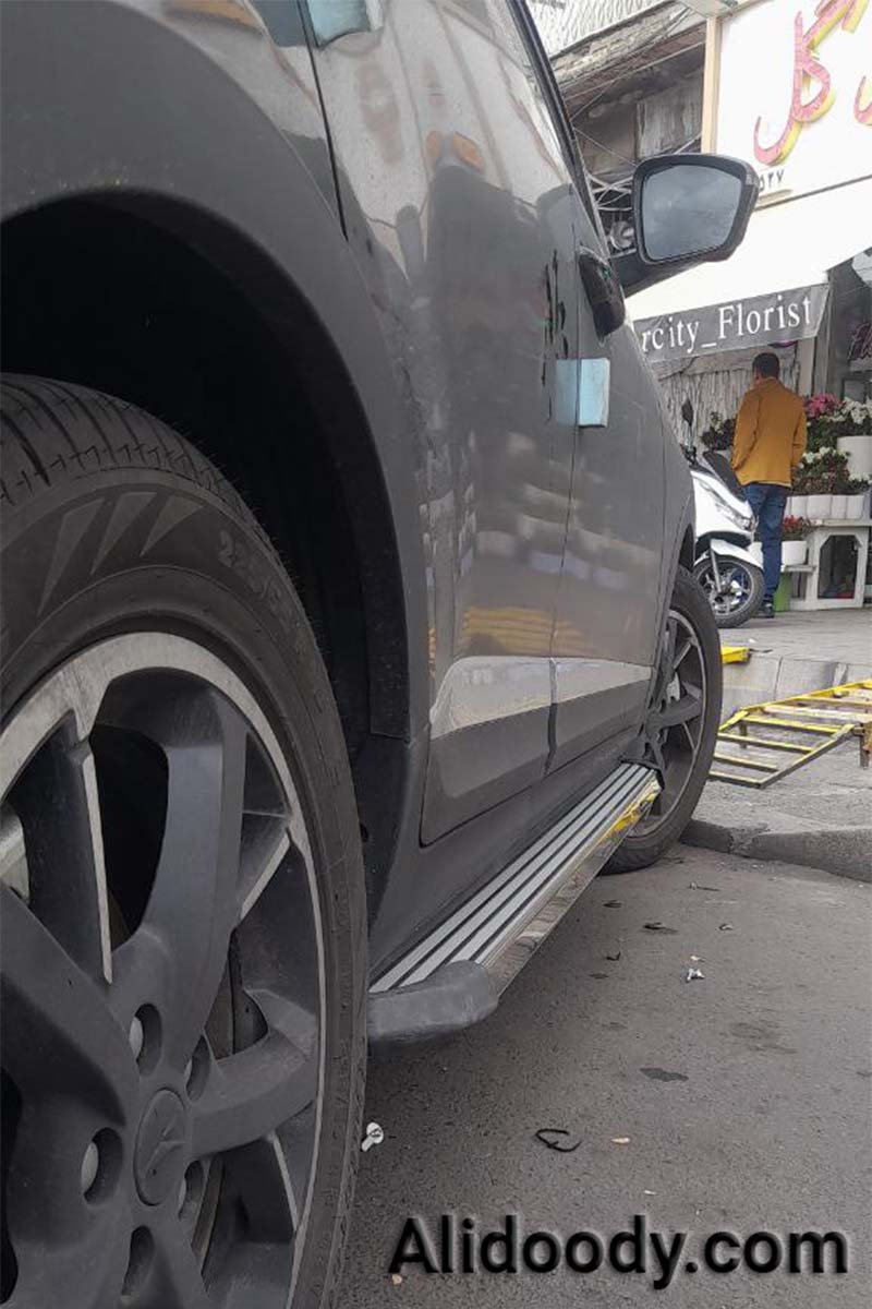 گارد و رکاب کی‌ام‌سی ایکس 5, گارد و رکاب KMC X5, رکاب فابریک KMC X5