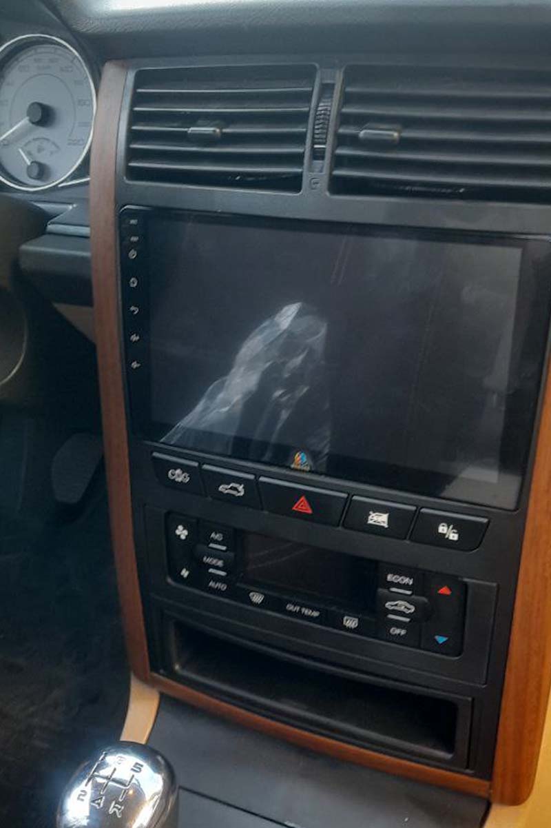 تعویض ضبط پرشیا DVD اندروید تمام تاچ