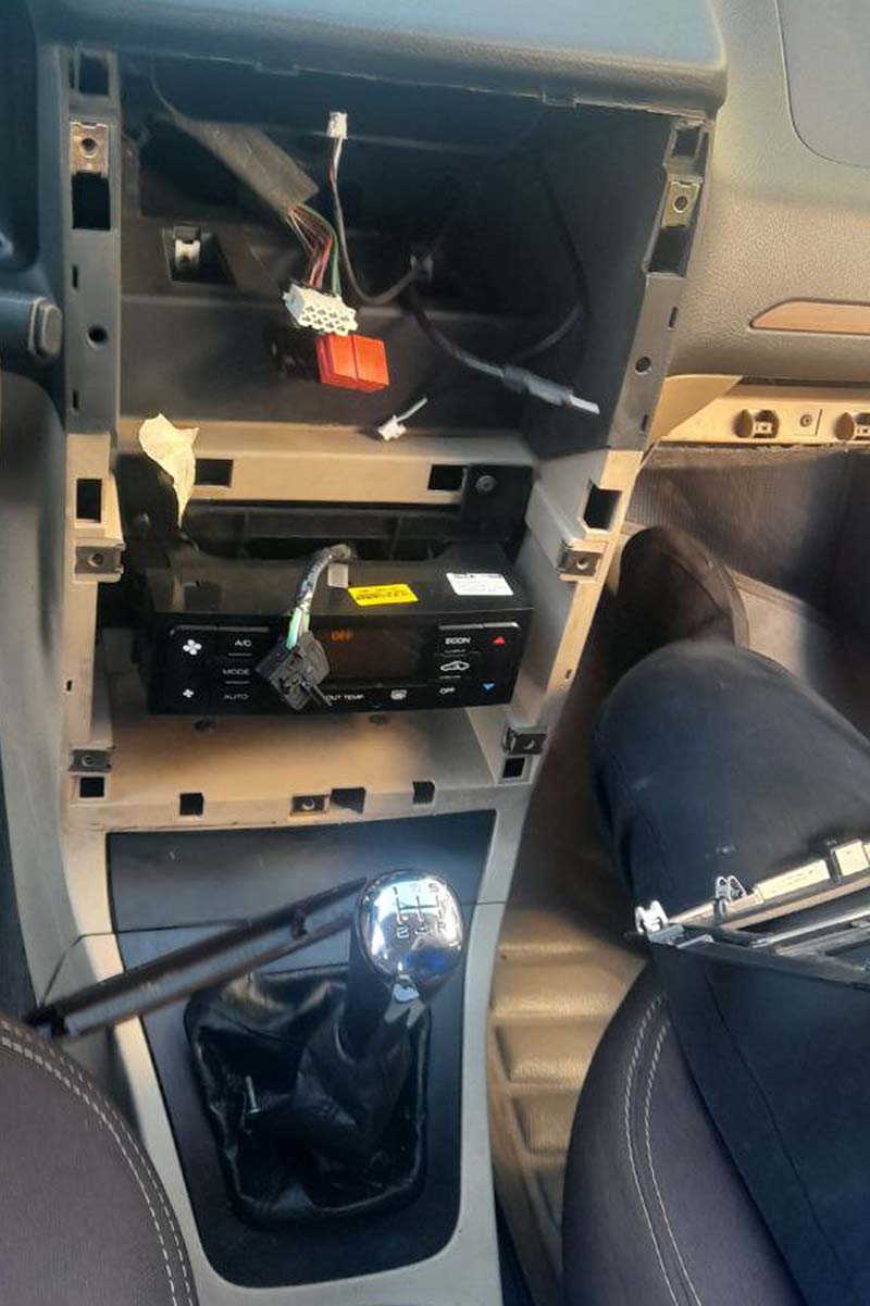 تعویض ضبط پرشیا DVD اندروید تمام تاچ