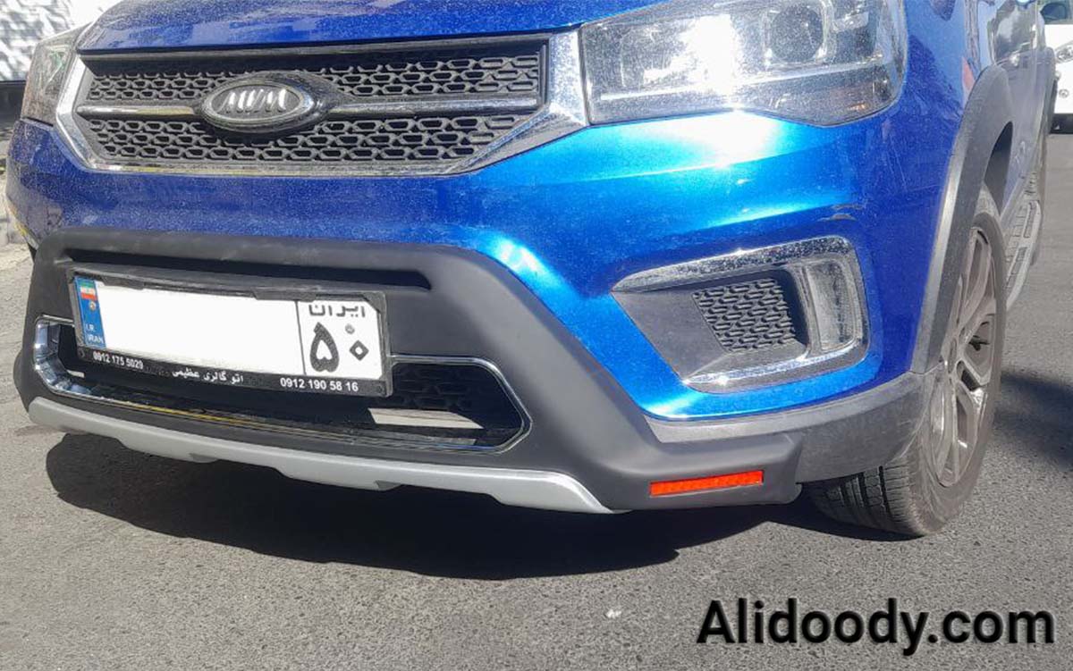 گارد و رکاب ام وی ام X22, گارد جلو و عقب X22