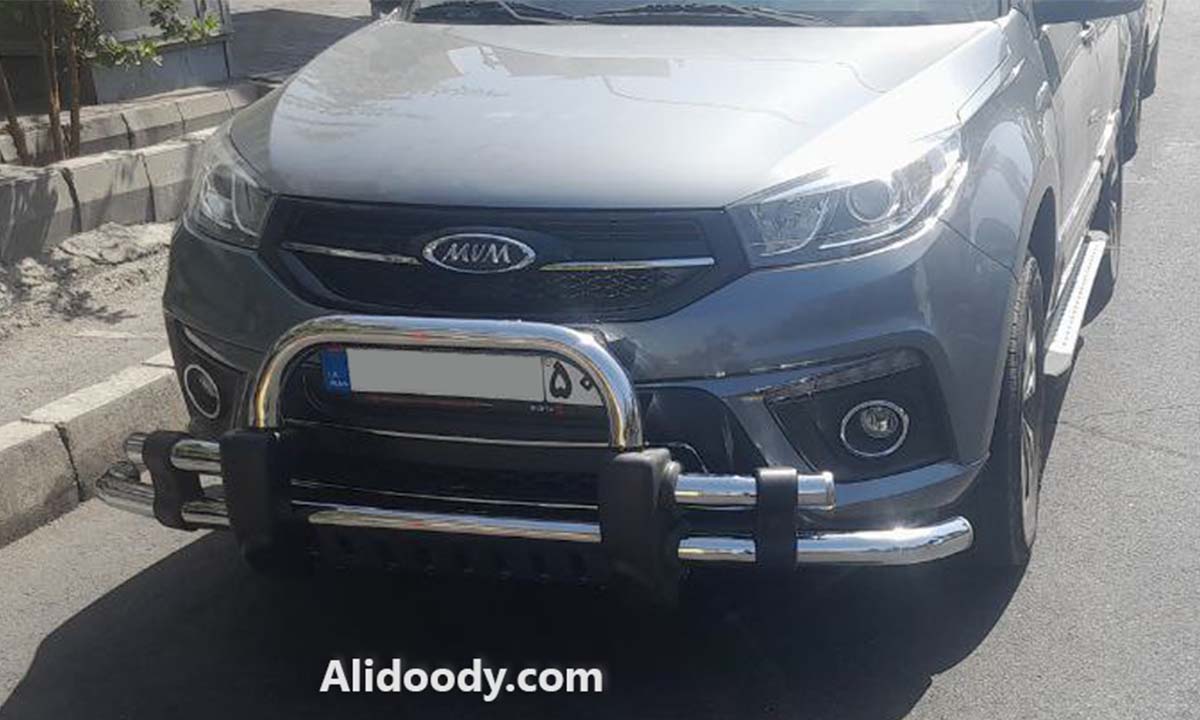 گارد و رکاب MVM X33 S, گارد جلو و عقب لوله‌ای X33 S